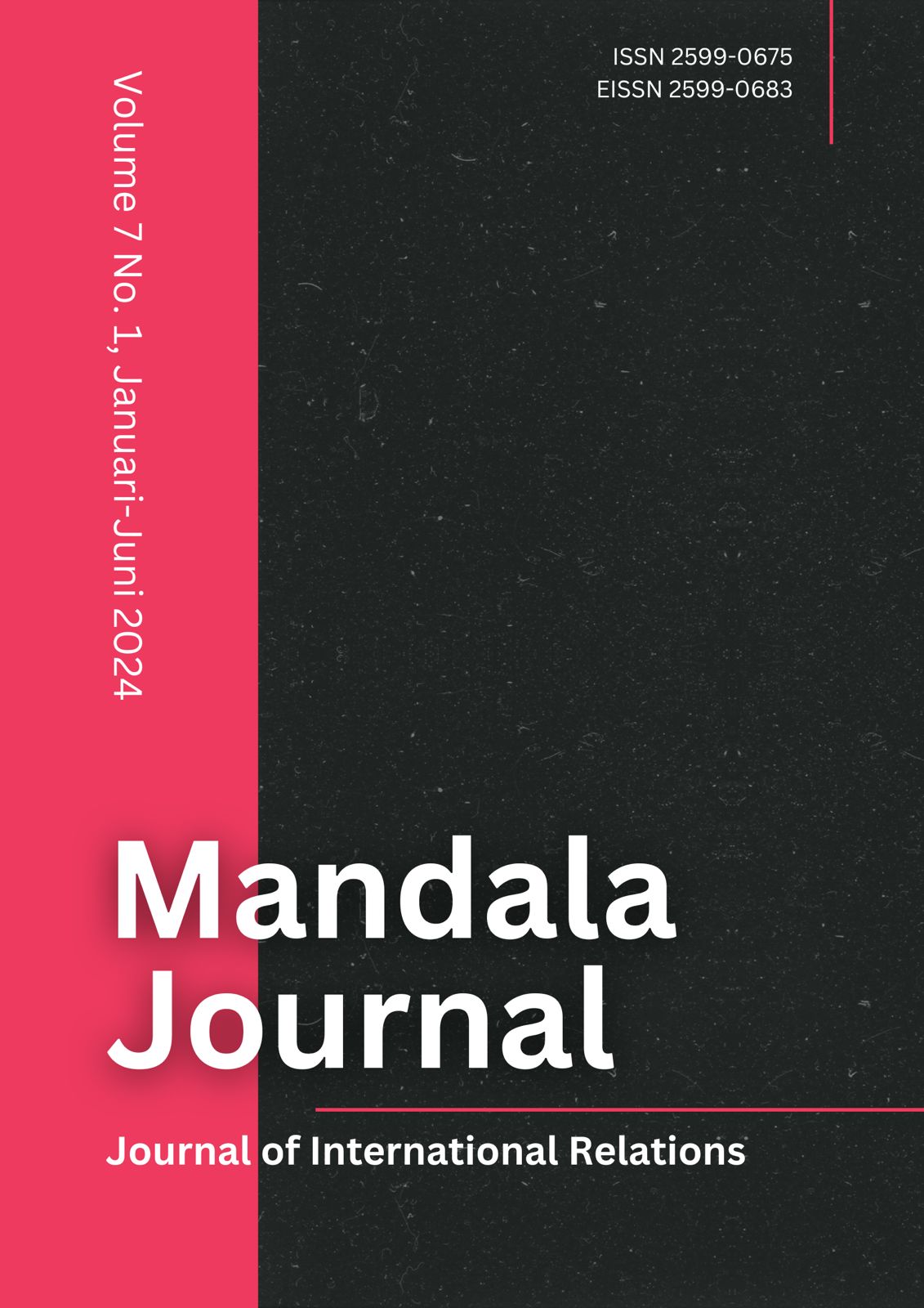 					View Vol. 7 No. 1 (2024): Mandala: Jurnal Hubungan Internasional
				