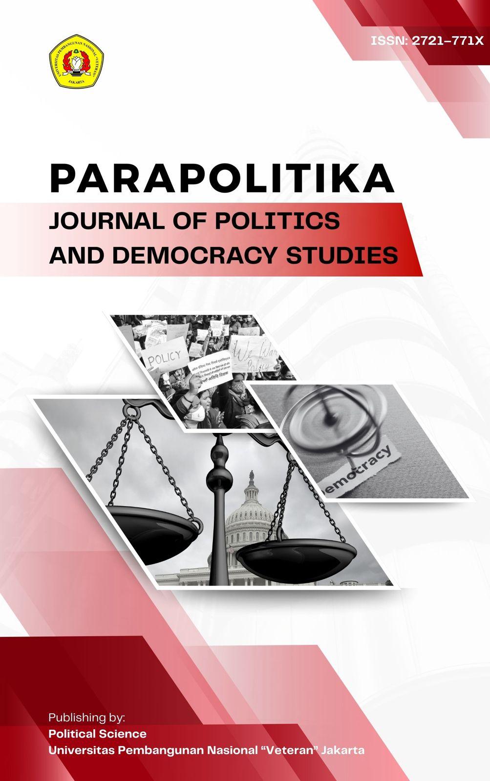 					View Vol. 7 No. 2 (2026): PARAPOLITIKA: Journal of Politics and Democracy Studies 
				