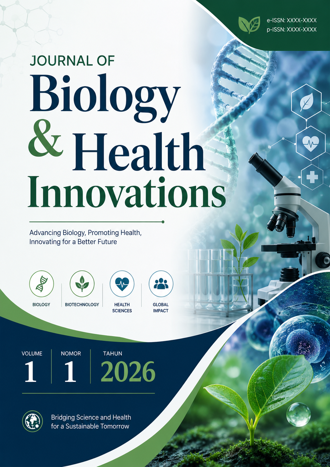 					View Vol. 1 No. 1 (2026): Journal of Biology & Health Innovations
				